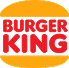 The image shows the Burger King logo with the brand name BURGER KING in bold red letters between two orange bun shapes, resembling a hamburger.